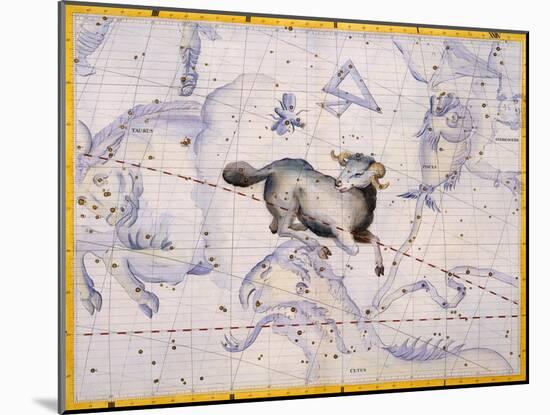 The Constellation of Aries by James Thornhill-Stapleton Collection-Mounted Giclee Print