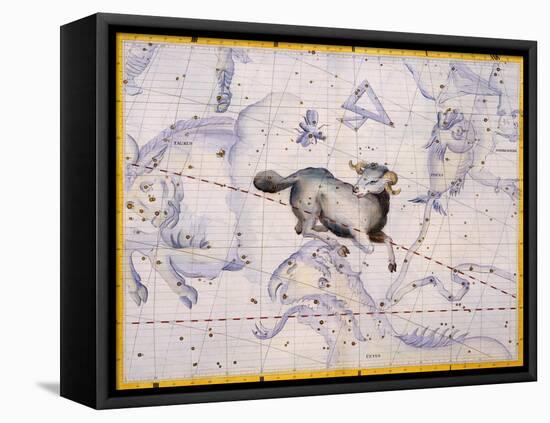 The Constellation of Aries by James Thornhill-Stapleton Collection-Framed Stretched Canvas