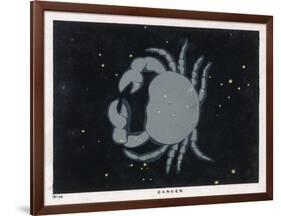 The Constellation of Cancer the Crab-Charles F. Bunt-Framed Art Print