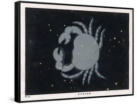 The Constellation of Cancer the Crab-Charles F. Bunt-Framed Stretched Canvas