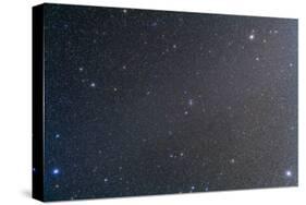 The Constellation of Cancer with Nearby Deep Sky Objects-null-Stretched Canvas