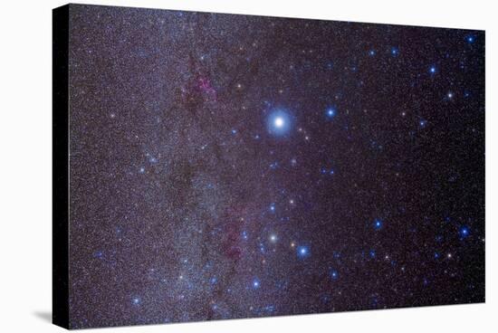 The Constellation of Canis Major and Nearby Open Clusters and Nebulae-null-Stretched Canvas