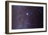 The Constellation of Canis Major and Nearby Open Clusters and Nebulae-null-Framed Photographic Print