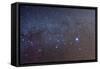 The Constellation of Canis Major with Nearby Deep Sky Objects-null-Framed Stretched Canvas