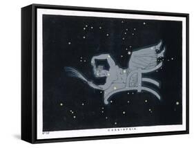 The Constellation of Cassiopeia a Woman Seated-Charles F. Bunt-Framed Stretched Canvas