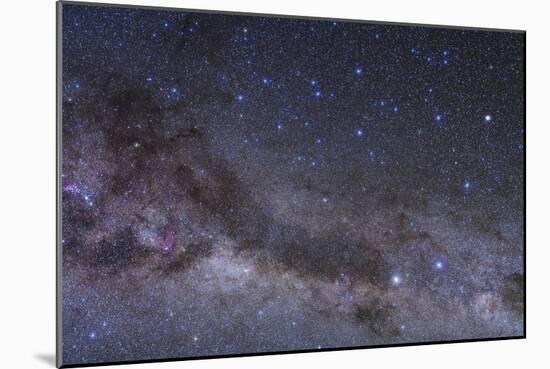 The Constellation of Centaurus and its Dark Lanes of Nebulosity-null-Mounted Photographic Print