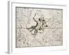 The Constellation of Gemini from Firmamentum Sobiescianum Sive Uranographia-null-Framed Giclee Print