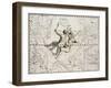 The Constellation of Gemini from Firmamentum Sobiescianum Sive Uranographia-null-Framed Giclee Print