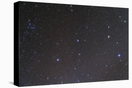 The Constellation of Leo and the Coma Star Cluster in Coma Berenices-null-Stretched Canvas