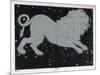 The Constellation of Leo the Lion-Charles F. Bunt-Mounted Art Print