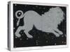 The Constellation of Leo the Lion-Charles F. Bunt-Stretched Canvas