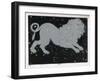 The Constellation of Leo, the Lion-null-Framed Art Print