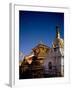 The Constellation of Orion in the Sky at Dawn Above the Hariti Mandir Temple-Don Smith-Framed Photographic Print