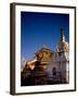 The Constellation of Orion in the Sky at Dawn Above the Hariti Mandir Temple-Don Smith-Framed Photographic Print