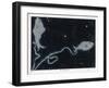 The Constellation of Pisces, the Fish-null-Framed Art Print