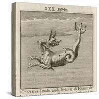 The Constellation of Pistrix the Sea Monster-Gaius Julius Hyginus-Stretched Canvas