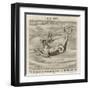 The Constellation of Pistrix the Sea Monster-Gaius Julius Hyginus-Framed Art Print