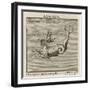 The Constellation of Pistrix the Sea Monster-Gaius Julius Hyginus-Framed Art Print