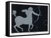 The Constellation of Sagittarius Half Man and Half Horse with a Bow and Arrow-Charles F. Bunt-Framed Stretched Canvas