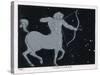 The Constellation of Sagittarius Half Man and Half Horse with a Bow and Arrow-Charles F. Bunt-Stretched Canvas