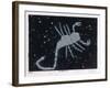 The Constellation of Scorpio, the Scorpion-null-Framed Art Print