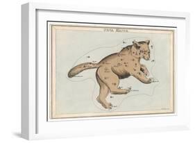 The Constellation of Ursa Major-Sidney Hall-Framed Art Print