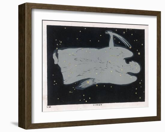 The Constellation of Virgo-Charles F. Bunt-Framed Art Print