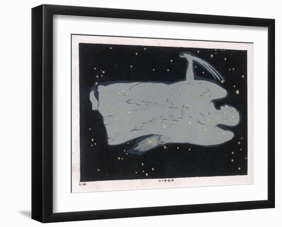 The Constellation of Virgo-Charles F. Bunt-Framed Art Print