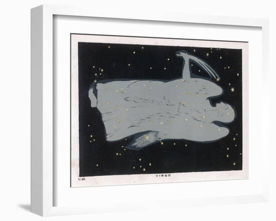 The Constellation of Virgo-Charles F. Bunt-Framed Art Print