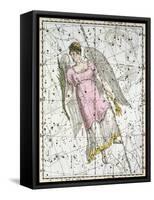 The Constellation Virgo from A Celestial Atlas-A. Jamieson-Framed Stretched Canvas