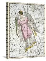 The Constellation Virgo from A Celestial Atlas-A. Jamieson-Stretched Canvas