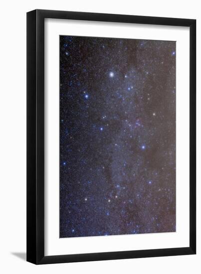The Constellations of Auriga and Southern Gemini-null-Framed Photographic Print