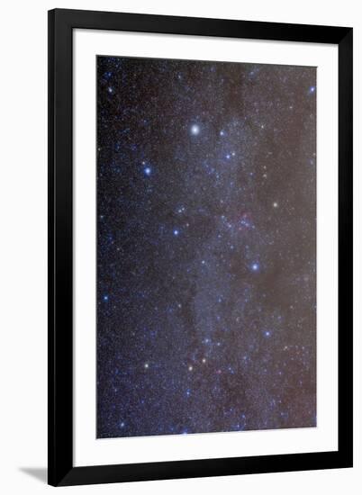 The Constellations of Auriga and Southern Gemini-null-Framed Photographic Print