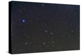 The Constellations of Corvus and Crater with Nearby Deep Sky Objects-null-Stretched Canvas