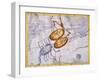 The Constellations of Libra and Scorpio by James Thornhill-Stapleton Collection-Framed Giclee Print