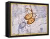 The Constellations of Libra and Scorpio by James Thornhill-Stapleton Collection-Framed Stretched Canvas