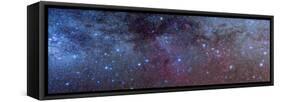 The Constellations of Puppis and Vela in the Southern Milky Way-null-Framed Stretched Canvas
