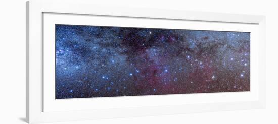 The Constellations of Puppis and Vela in the Southern Milky Way-null-Framed Photographic Print