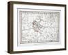 The Constellations (Plate XV) Gemini, from A Celestial Atlas by Alexander Jamieson, 1822-null-Framed Giclee Print