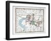 The Constellations (Plate XXI) Capricorn and Aquarius, from A Celestial Atlas by Alexander Jamie-null-Framed Giclee Print