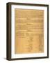 The Constitution, 1787-null-Framed Giclee Print