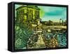 The Constitution Pub, Regents Canal-Brenda Brin Booker-Framed Stretched Canvas