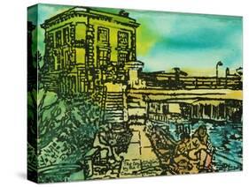 The Constitution Pub, Regents Canal-Brenda Brin Booker-Stretched Canvas