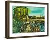 The Constitution Pub, Regents Canal-Brenda Brin Booker-Framed Giclee Print