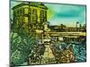 The Constitution Pub, Regents Canal-Brenda Brin Booker-Mounted Giclee Print