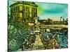 The Constitution Pub, Regents Canal-Brenda Brin Booker-Stretched Canvas