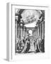 The Constitutions of Freemasonry by James Anderson, Frontispiece-John Pine-Framed Giclee Print