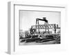 The Construction of Jhelum Bridge, C.1873-null-Framed Photographic Print