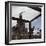 The Construction of the Main Building of Moscow State University on Lenin Hills-null-Framed Giclee Print