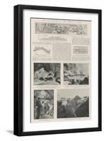 The Construction of the Simplon Tunnel-null-Framed Premium Giclee Print